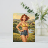 Carte Postale Bobbi (Debout devant)
