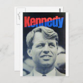 Carte Postale Bobby Kennedy, 68 ans (Devant / Derrière)