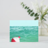 Carte Postale Bobeur de pêche dans l'eau (Debout devant)