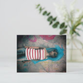 Carte postale Bobobie Weylin, poupée à bille asiat (Debout devant)