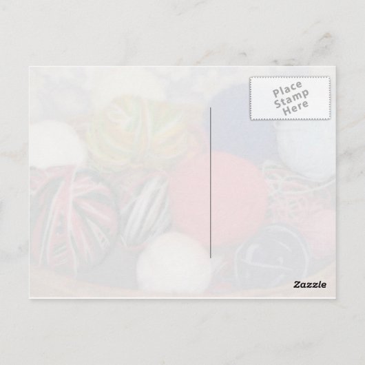 Carte Postale Bob's Fun with Yarn Postcard (Dos)