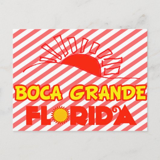 Carte Postale Boca Grande, Floride (Devant)
