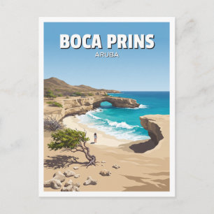 Carte Postale Boca Prins Santa Cruz Aruba Voyage