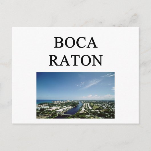 Carte Postale boca raton (Devant)