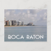Carte Postale Boca Raton Floride scène de plage (Devant)