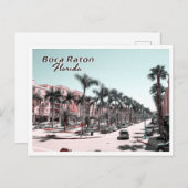 CARTE POSTALE BOCA RATON - PALM BEACH FLORIDA (Devant / Derrière)