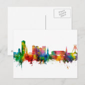 Carte Postale Bochum Germany Skyline (Devant / Derrière)