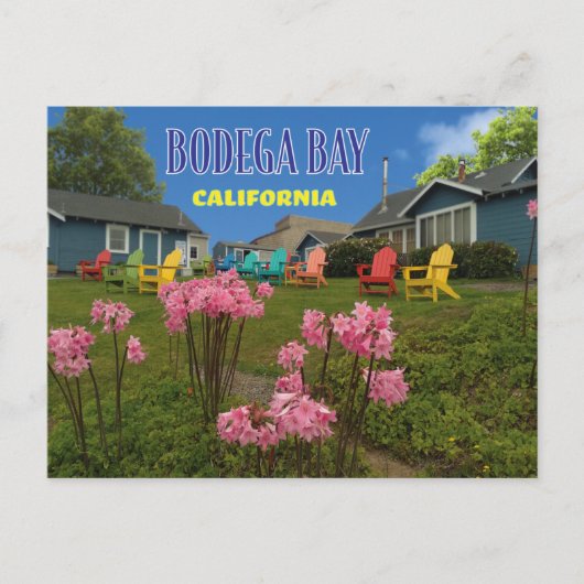 Carte Postale Bodega Bay Bodega Harbor (Devant)