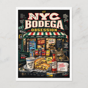Carte Postale Bodega de New York