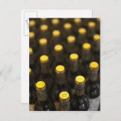 Carte Postale Bodega Marques de Riscal, bouteilles de vin (Devant / Derrière)