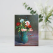 Carte Postale Bodegón de flores/Nature morte des fleurs (Debout devant)