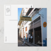 Carte Postale bodeguita havana (Devant / Derrière)