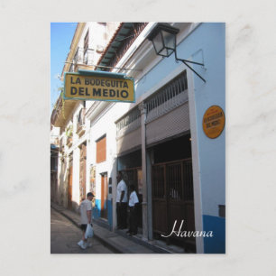 Carte Postale bodeguita havana