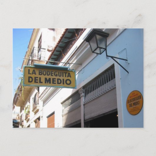 Carte Postale bodeguita medio havana (Devant)