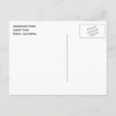 Carte Postale Bodie, California Ghost Town, Inside Home (Dos)