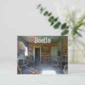 Carte Postale Bodie, California Ghost Town, Inside Home (Debout devant)