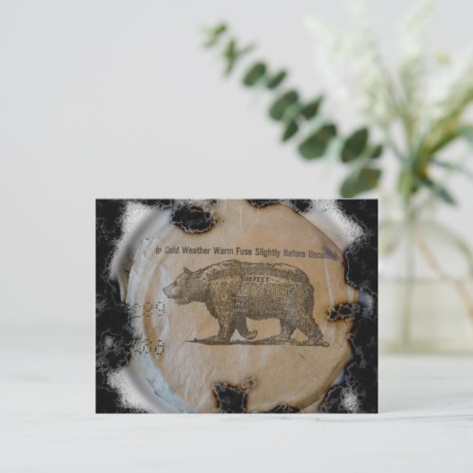 Carte Postale Bodie Fuse Burning (Debout devant)