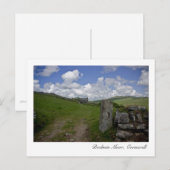 Carte postale Bodmin Moor, Cornouailles (Devant / Derrière)