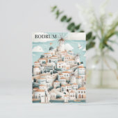 Carte Postale Bodrum Turkiye Travel (Debout devant)