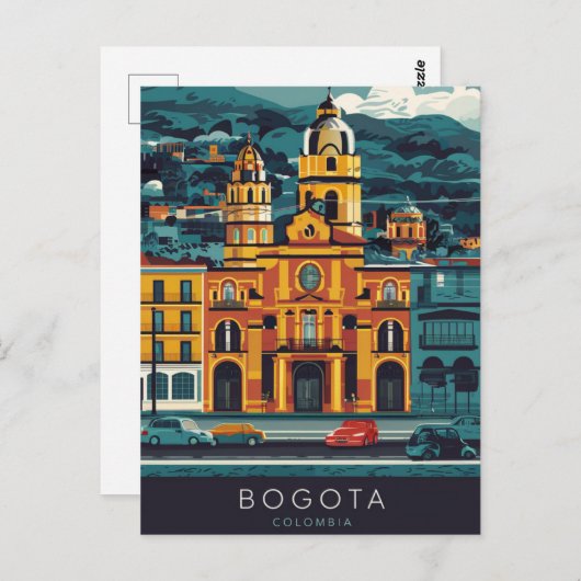 Carte Postale Bogota (Devant / Derrière)