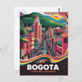 Carte Postale Bogota (Devant / Derrière)