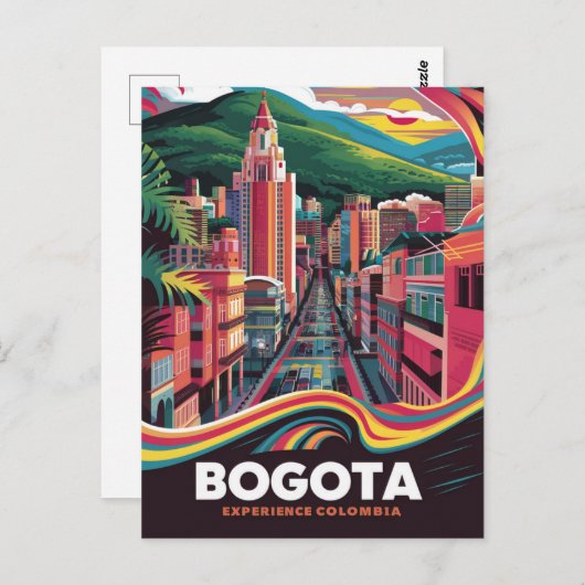 Carte Postale Bogota (Devant / Derrière)