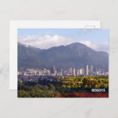 Carte Postale Bogotá - Colombie (Devant / Derrière)