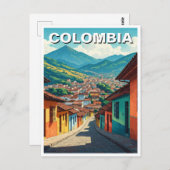 Carte Postale Bogota Colombie La Candelaria (Devant / Derrière)
