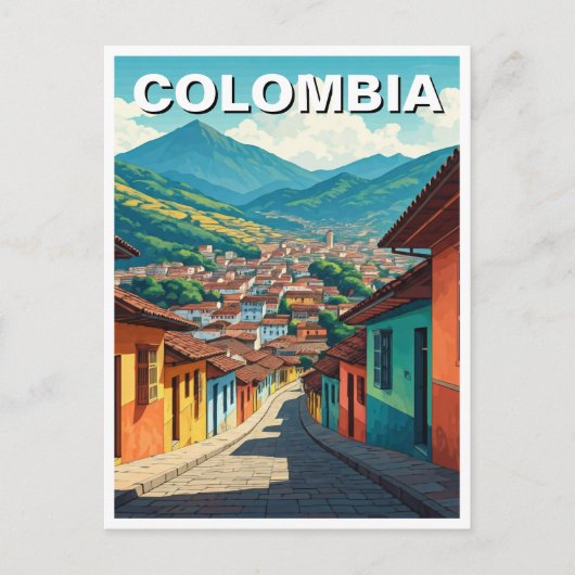 Carte Postale Bogota Colombie La Candelaria (Devant)