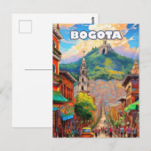 Carte Postale Bogotá, pearl of the Andes (Devant / Derrière)