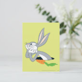Carte Postale BOGS BUNNY™ avec carotte (Debout devant)