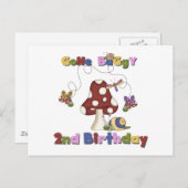 Carte Postale Bogue 2e anniversaire T-shirts et cadeaux (Devant / Derrière)