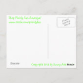 Carte postale Bogue Cutey (Dos)