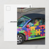 CARTE POSTALE BOGUE PUZZLE (Devant / Derrière)