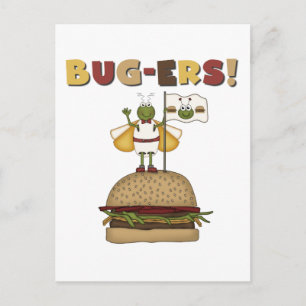 Carte Postale Bogues et hamburgers T-shirts et cadeaux