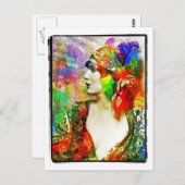 Carte Postale Bohème (Devant / Derrière)