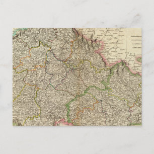 Carte Postale Bohême, Moravie