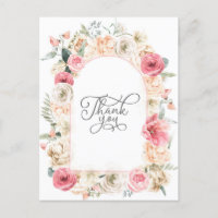 Bohemian Boho aquarelle florale chic chic Merci