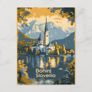 Carte Postale Bohinj Slovénie