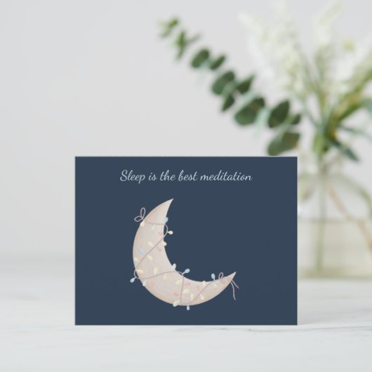 Carte Postale Boho Crescent Moon (Debout devant)