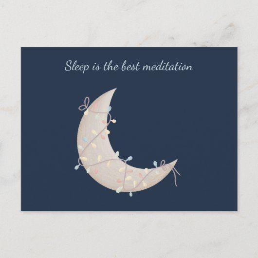 Carte Postale Boho Crescent Moon (Devant)