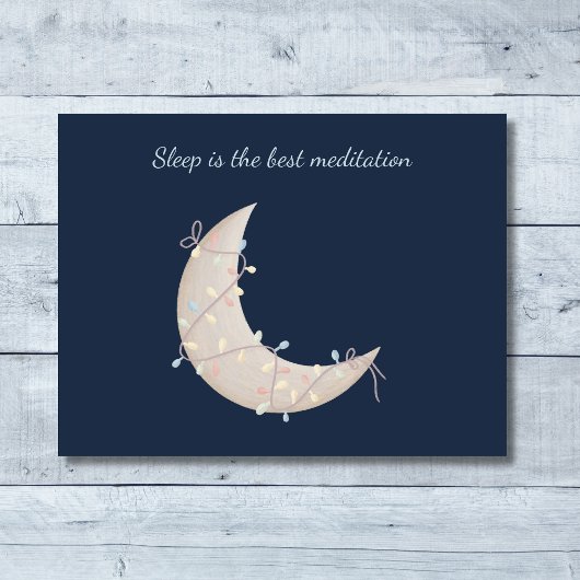 Carte Postale Boho Crescent Moon