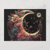 Carte Postale Boho Moon  (Devant)