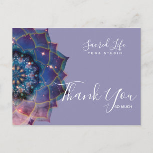 Carte Postale Boho Nebula Mandala