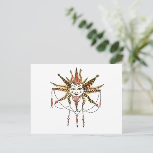 Carte Postale Boho Soleil (Debout devant)