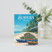 Carte Postale Boipeba Brésil (Debout devant)
