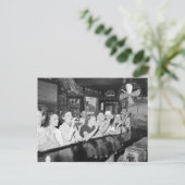 Carte Postale Boire à un bar Louisiana, 1938 (Debout devant)