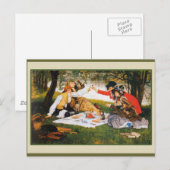 Carte Postale Boire au bord de la rivière (Devant / Derrière)