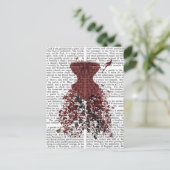 Carte Postale Bois Corset 2 (Debout devant)