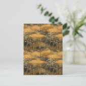 Carte Postale Bois d'automne Chiyogami (Debout devant)